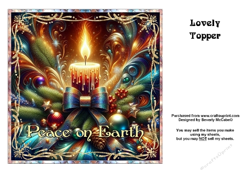 Peace on Earth Topper