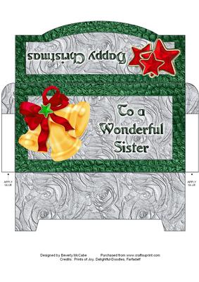 Happy Christmas Money Wallet #8