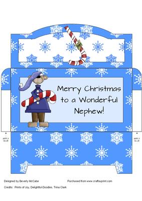 Boy's Merry Christmas Money Wallet #2