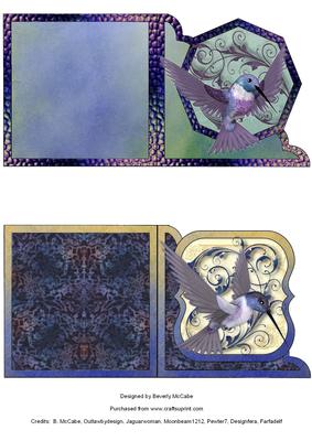 Two Hummingbird Cards