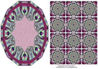 Polygon Topper & Tea Bag Folding Tiles #1