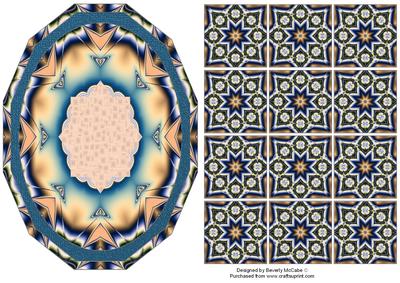 Polygon Topper & Tea Bag Folding Tiles #2