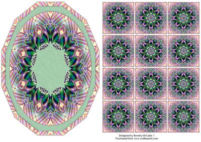 Polygon Topper & Tea Bag Folding Tiles #4