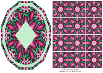 Polygon Topper & Tea Bag Folding Tiles #5