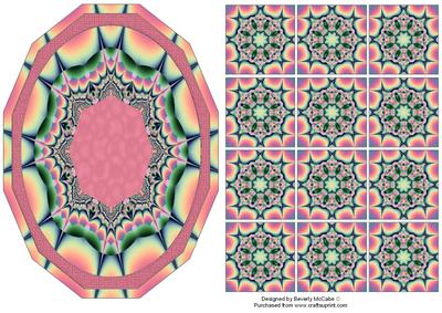 Polygon Topper & Tea Bag Folding Tiles #6