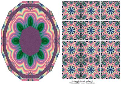 Polygon Topper & Tea Bag Folding Tiles #7