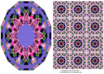 Polygon Topper & Tea Bag Folding Tiles #9