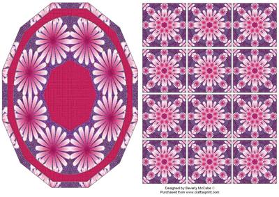 Polygon Topper & Tea Bag Folding Tiles #12