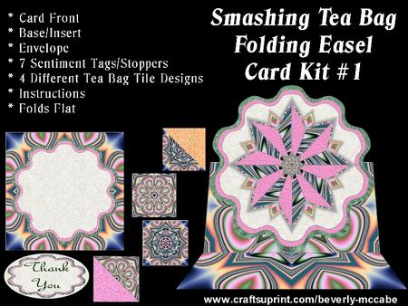 Easel Tea Bag Folding Kit #1