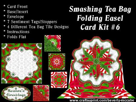 Easel Tea Bag Folding Kit #6