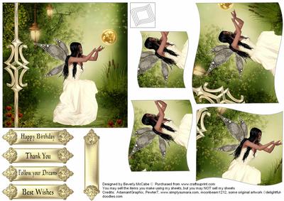 Magical Faerie Pyramid Topper