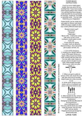 Large Tube Beads #1