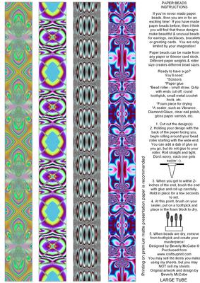 Large Tube Beads #6