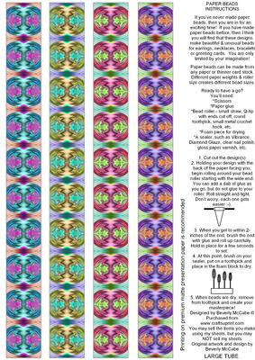 Large Tube Beads #11