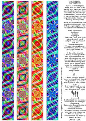 Large Tube Beads #15
