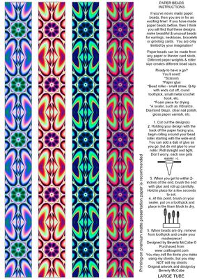 Large Tube Beads #17