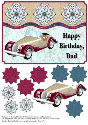 Happy Birthday Dad Roadster