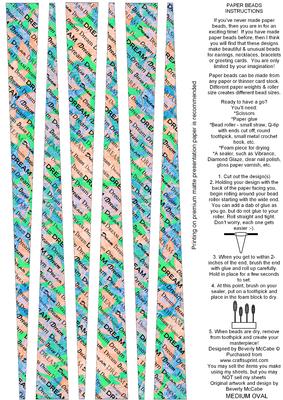 Beads with Words - "dream" #5