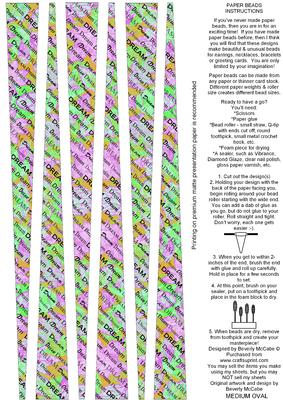 Beads with Words - "dream" #6