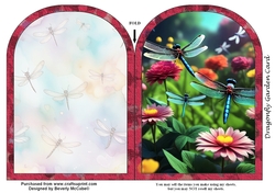 Dragonfly Garden Quick Card