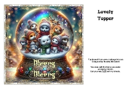 Merry Merry Christmas Topper