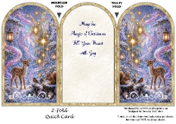 The Magic of Christmas Z-Fold Quick Card
