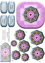 Orchid Topper & Medallion Stackers