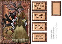 Steampunk Topper for the Gals