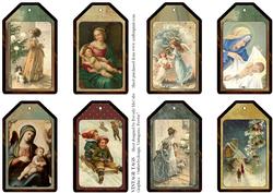 Vintage Christmas Tags