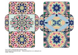 Two Gift Card / Money Envelopes
