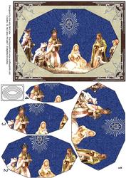 Nativity Pyramid Topper