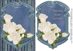 Sympathy Card Topper