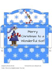 Boy's Merry Christmas Money Wallet #3