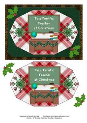 Teacher Christmas Topper