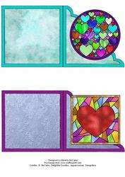 Two Heart Note Cards