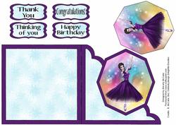 Beautiful Ballerina Quick Card