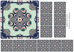 Topper & Tea Bag Folding Tiles #7