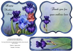 Mother's Day Topper, Insert & Bookmark