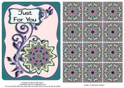 Just for You Tea Bag Floral