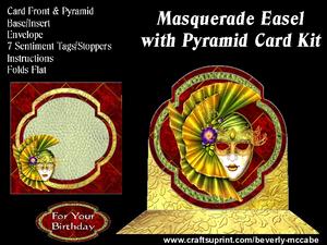 Masquerade Easel Card Kit