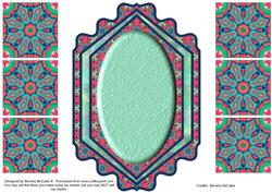 Tea Bag Tiles & Topper - Mint & Brights