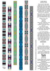 Small Tube Beads #3
