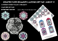 Geometric Ornaments & Matching Gift Tags Mini Kit #2