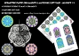 Geometric Ornaments & Matching Gift Tags Mini Kit #4