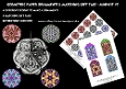 Geometric Ornaments & Matching Gift Tags Mini Kit #7