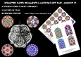 Geometric Ornaments & Matching Gift Tags Mini Kit #9