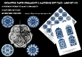 Geometric Ornaments & Matching Gift Tags Mini Kit #12