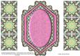 Tea Bag Tiles & Topper - Lime & Raspberry