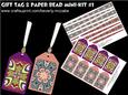 Gift Tags & Paper Beads Mini-kit #1
