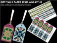 Gift Tags & Paper Beads Mini-kit #5